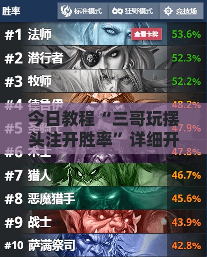 今日教程“三哥玩摆头注开胜率”详细开挂教程